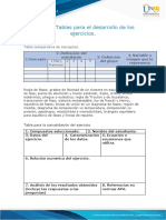 Anexo 1 - Tablas para El Desarrollo de Los Ejercicios