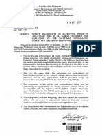 DENR Memo Order No. 2011-04 - Strict Regulation of Activities, Projects and Land Uses in NIPAS