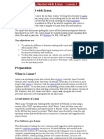 Getting Started With Linux