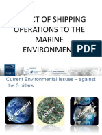 Impact of Shipping To Marine Environment