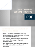 Saint Gabriel General Hospital: Root Cause Analysis Ifud