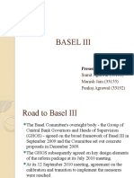 Basel Iii: Presented by