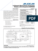 MAX7456 OSD Generator Monocrom