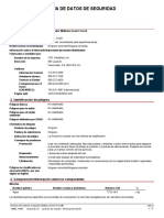 Hoja de Seguridad Limpiador Multiusos