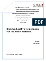 Sistema Digestivo y Su Relacion Con Los Demas Sistemas