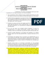 Ejercicios de Autoevaluacion Interes Compuesto 2020