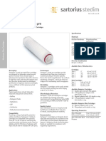 Sartopore 2 0.45 M: Bioburden & Particle Reductive Filter Cartridges