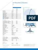 Trailer-Mounted Z-Booms: Specifications