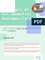 Etiología de Las Anomalías Dentomaxilares ULTIMOOOO