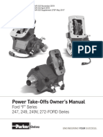 Power Take-Offs Owner's Manual: Ford "F" Series 247, 249, 249V, 272-FORD Series