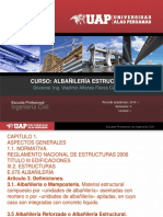 Clase - 01 Albañileria Estructural - Temas Generales PDF