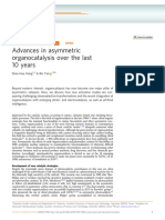 Advances in Asymmetric Organocatalysis Over The Last 10 Years