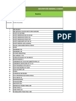 Matriz de Productos Químicos