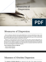 Lesson 2.3: Measures of Dispersion