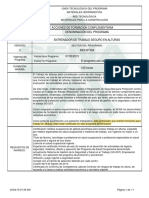 Informe Programa de Formación Complementaria - Entrenador TSA