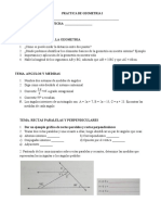 Practica I de Geometria I