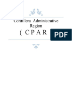 Cordillera Administrative Region: (Cpar)