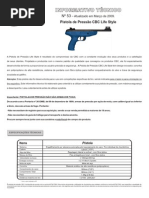 Informativo Técnico Informativo Técnico: Pistola de Pressão CBC Life Style