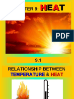 9.1 Relationship Between Temperature & Heat