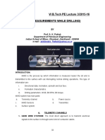 VI B.Tech PE Lecture 3/2015-16 MWD (Measurements While Drilling)