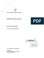 Exercícios de HPLC