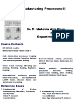 IPE 341-Metal Forming Processes - Sheet Metal Working