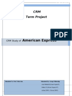 American Express CRM Report