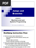 Jumps and Branches: Machine-Level and Systems Programming