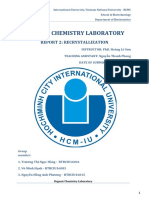 ORGANIC CHEMISTRY LABORATORY - Lab 2