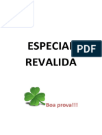 Resumão - ESPECIAL REVALIDA