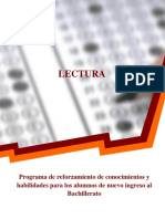 Programa de Reforzamiento Lectura