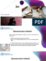 Desnutrición Infantil: en Venezuela