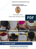 Derecho A La Libertad de Conciencia y Religión