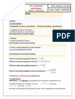 Les Fonctions Numériques TCSF