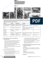 Speaking Worksheet: Saving Animals in Danger