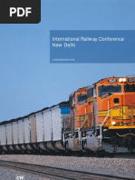 International Railway Conference New Delhi: A Background Note