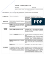 Guía para Elaborar Un Informe de Lectura