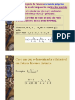 Integrais de Funções Racionais - Integrais de Funções Contendo Um Trinômio