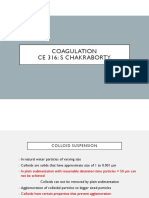 Coagulation Ce 316: S Chakraborty