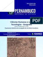 O Processo Histórico Da Ocupação Do Território Brasileiro