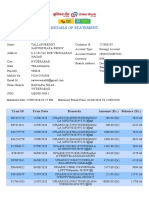 Bank Statement PDF