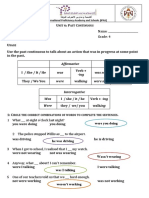 4 Unit 6 Worksheet (1) Answer Key