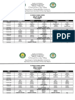 Schedule of Mi