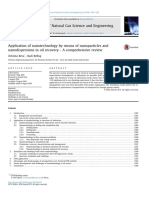 Application of Nanotechnology by Means of Nanoparticles and Nanodispersions in Oil Recovery - A Comprehensive Review PDF