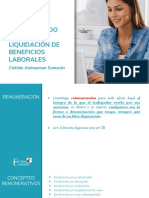 Liquidación de Beneficios Sociales PDF