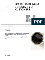 Tchibo Ideas: Leveraging The Creativity of Customers