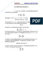 5-Exact First Order - 5 Pgs