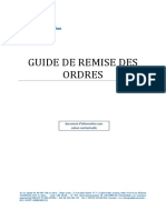 Guide de Remise Des Ordres PDF