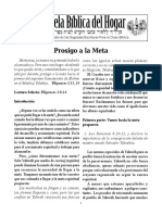 Lección 7 - Prosigo A La Meta