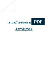 Study of Form INC 22A Active Form